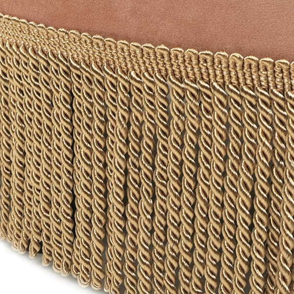 Home Yolanda Upholstered Round Ottoman