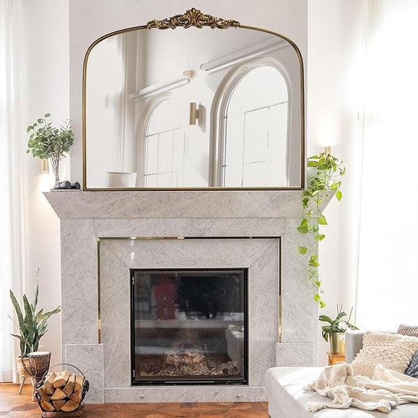 Gold Ornate Baroque Mirror